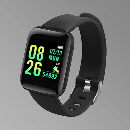 Silicone Sport Smart Watch Men Women Kids