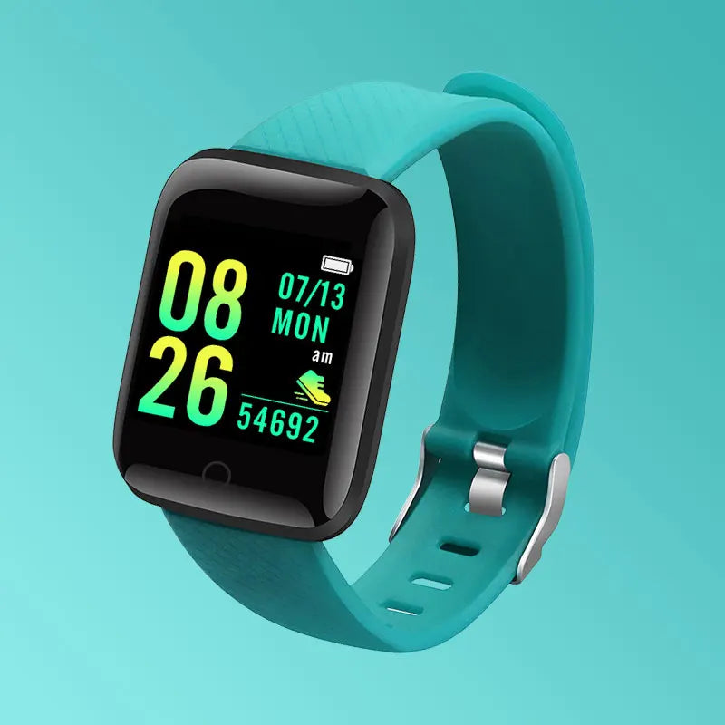 Silicone Sport Smart Watch Men Women Kids